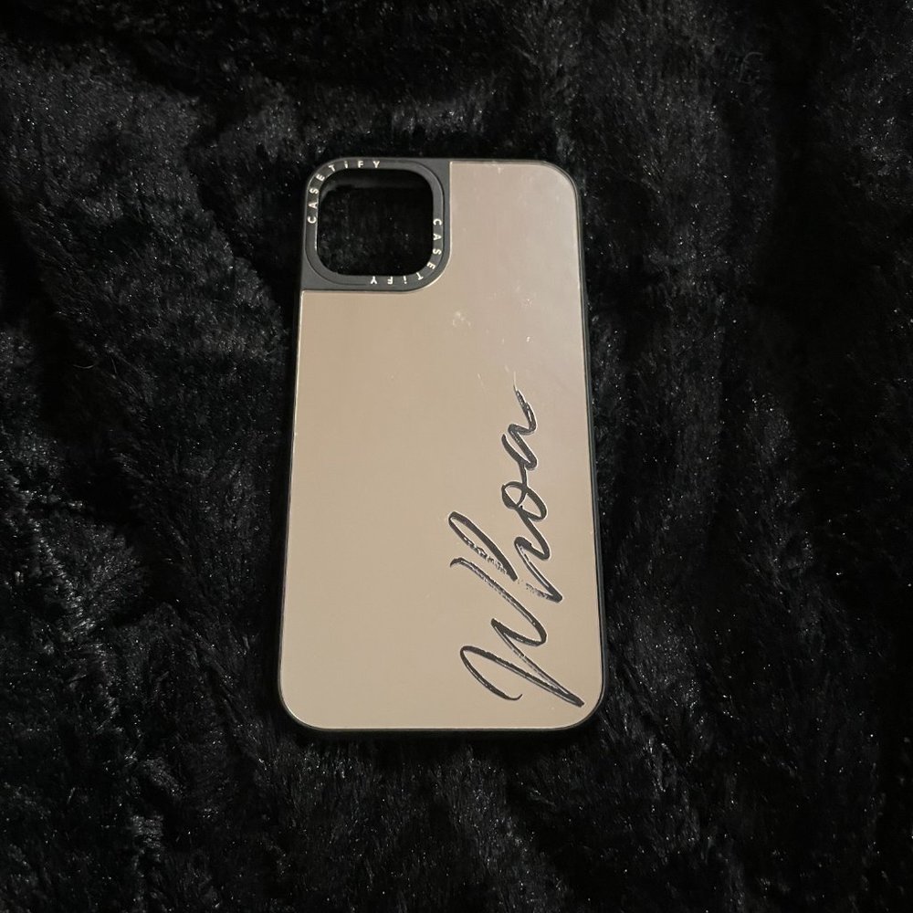 Casetify iPhone 11 Pro case - mirror case
